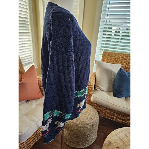 Worthington Vintage Rocking Horse Sweater Women’s Size S Made in USA - Picture 3 of 10